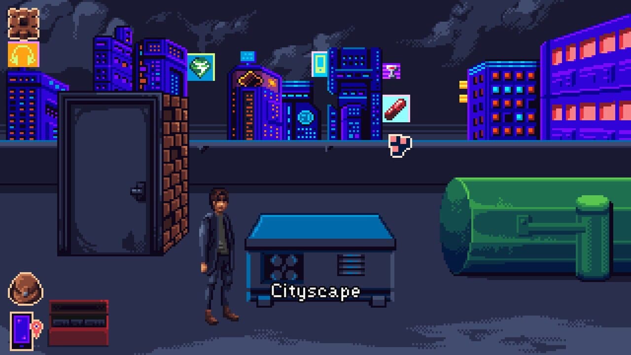 Neon Hearts City screenshot 1