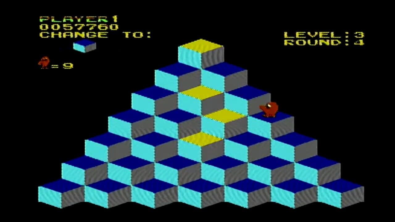 Q*Bert screenshot 1