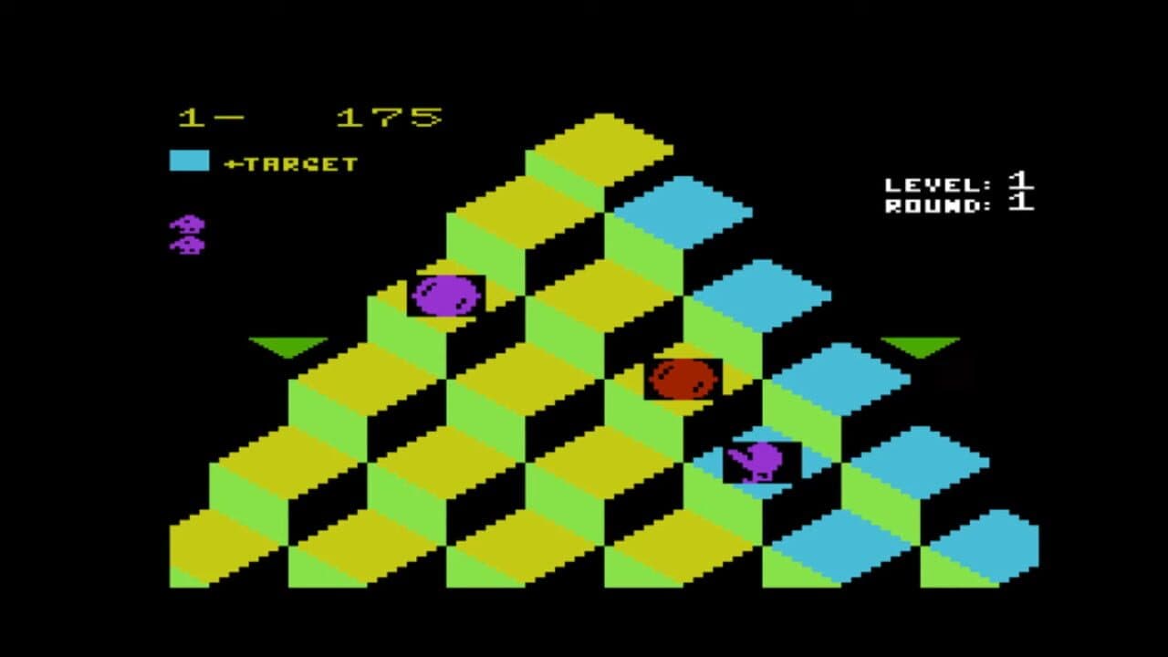 Q*bert screenshot 1