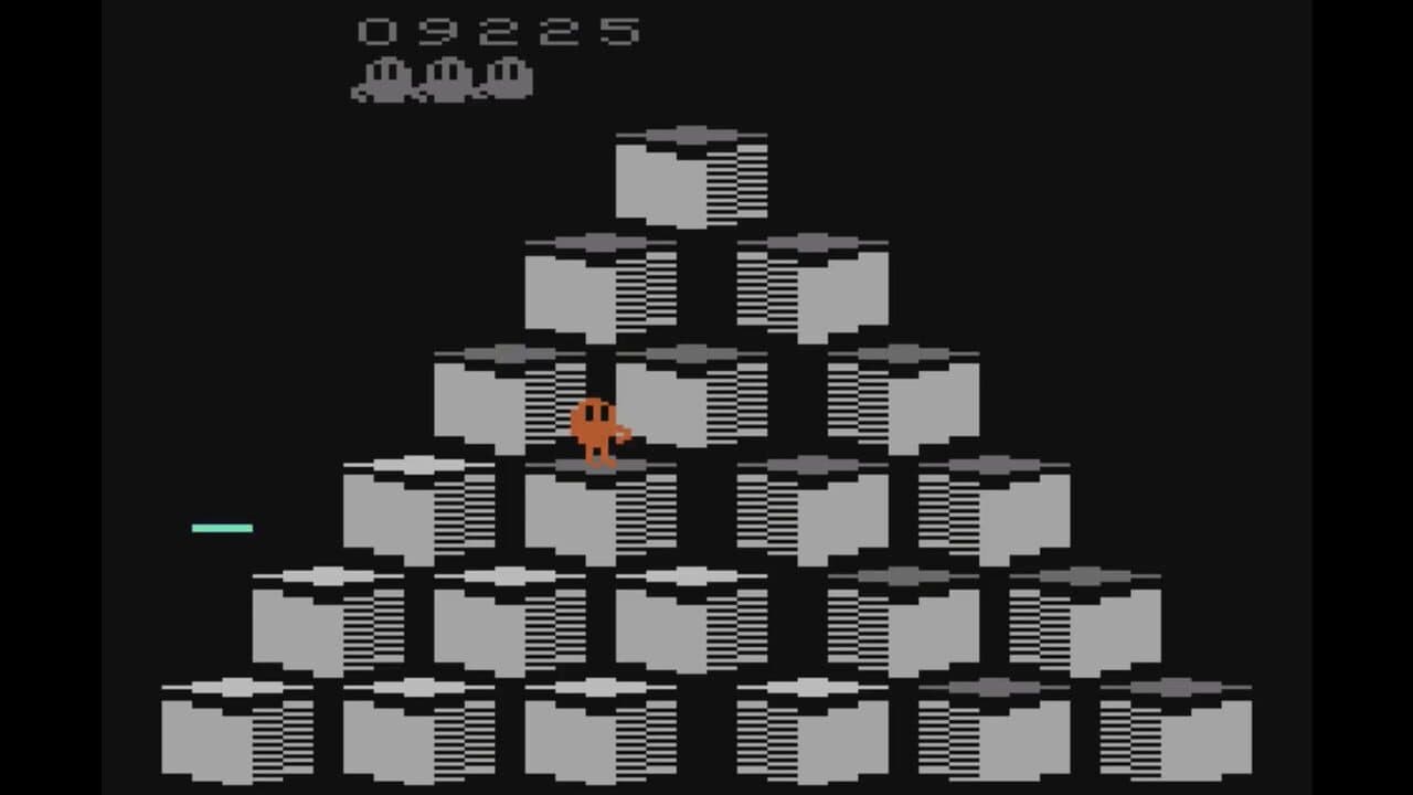 Q*bert screenshot 1