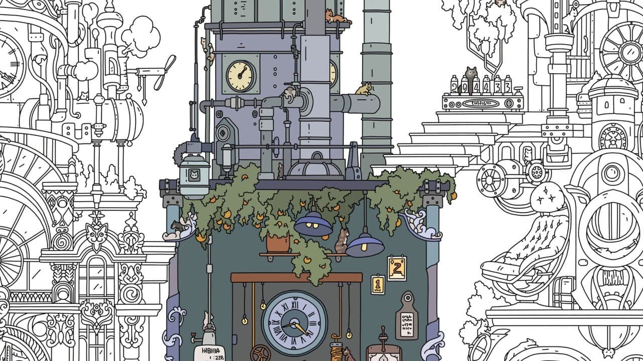 Hidden Cats 3: Steampunk screenshot 1