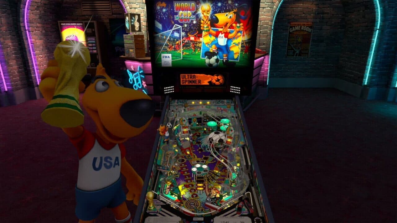 Pinball FX VR: Williams Pinball - World Cup Soccer thumbnail 5
