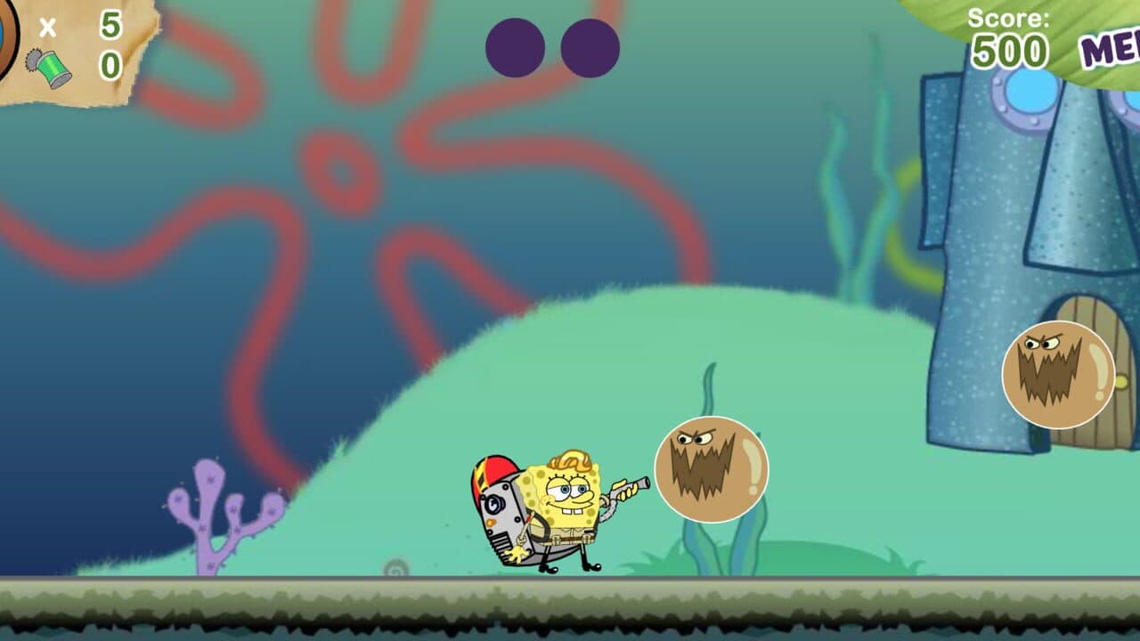 Spongebob & Patrick: Dirty Bubble Busters screenshot 1