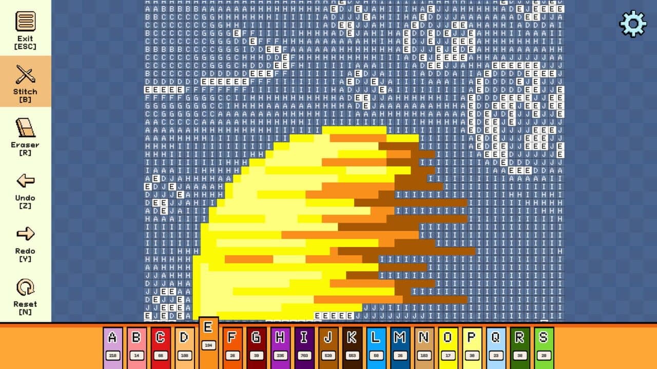 Pixel Cross Stitch: Color by Number - Alien Worlds Pack 3 thumbnail 2