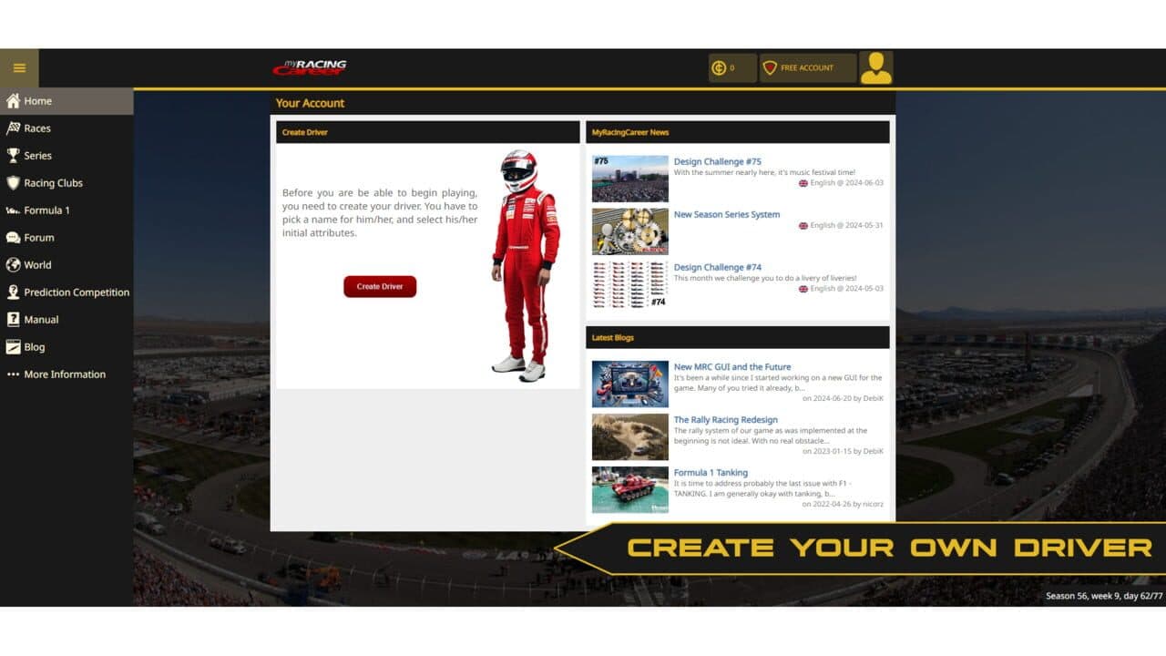 My Racing Career screenshot 1