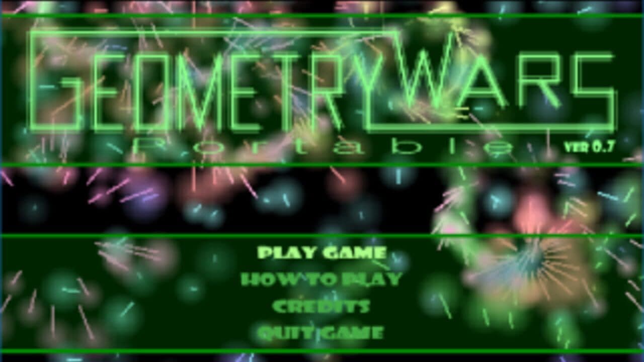 Geometry Wars Portable screenshot 1