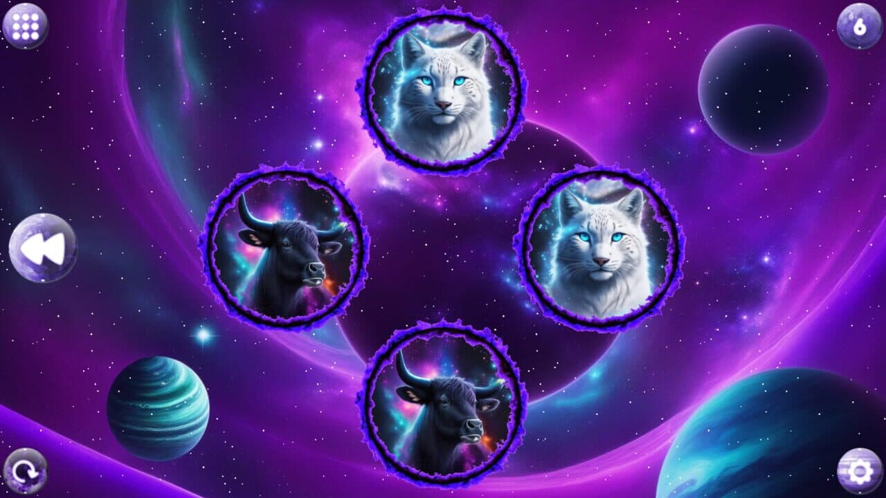 Space Memory: Animals screenshot 1