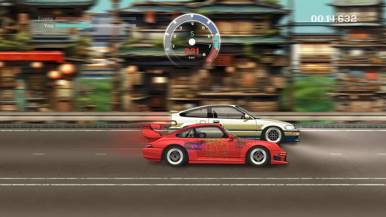 JDM Pixel Street Car Racing thumbnail 2