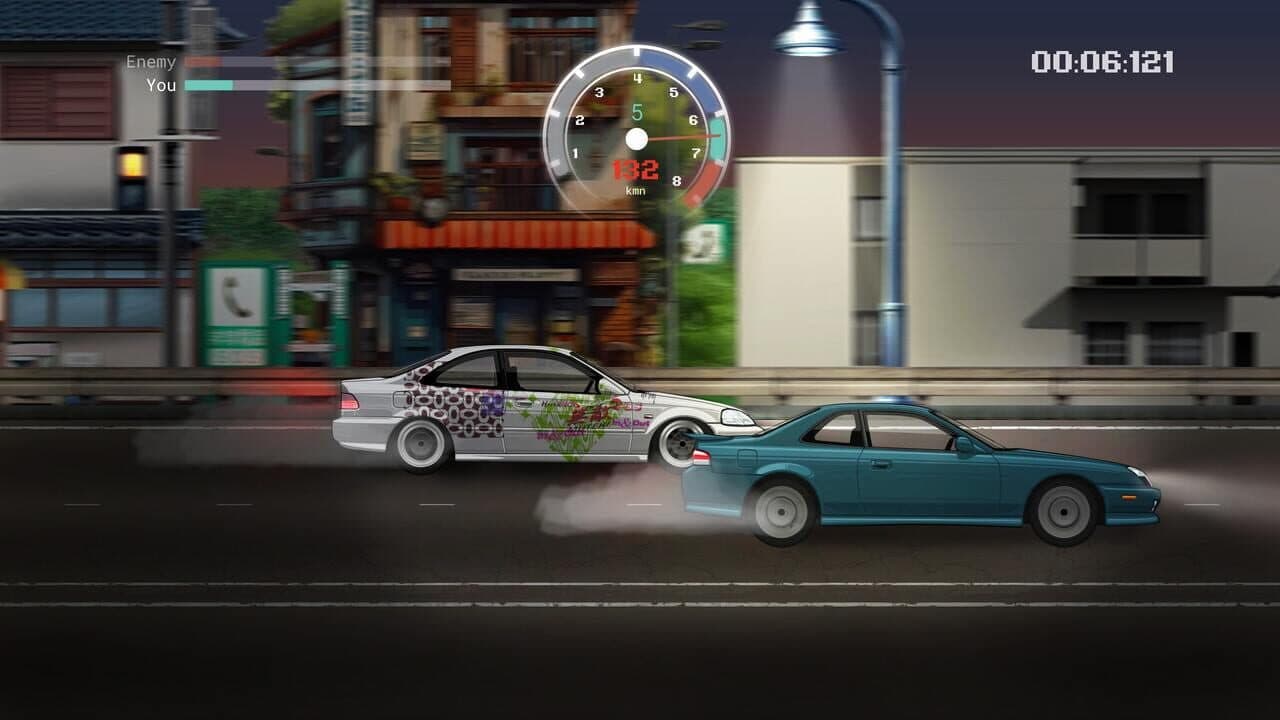 JDM Pixel Street Car Racing screenshot 1