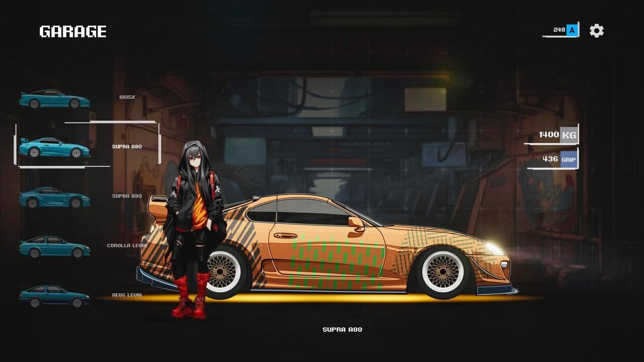 JDM Pixel Street Car Racing thumbnail 8