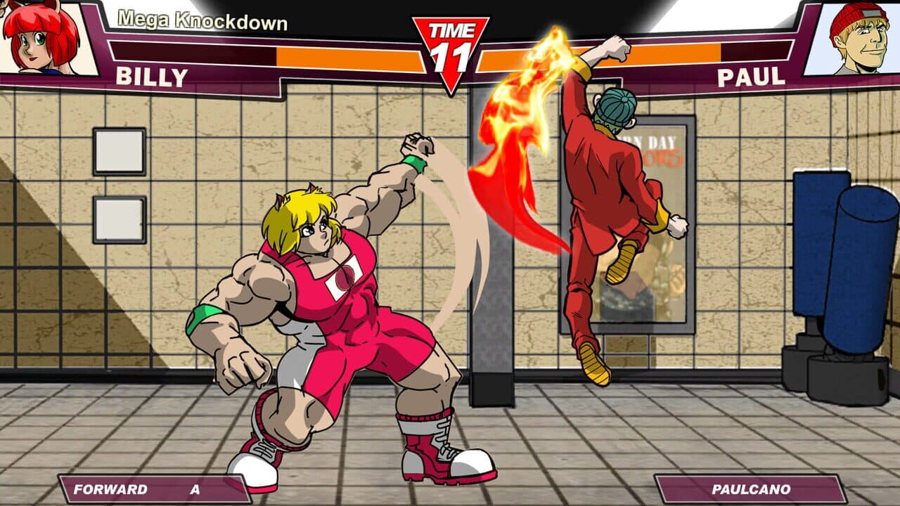 Mega Knockdown: Supporter Colors screenshot 1