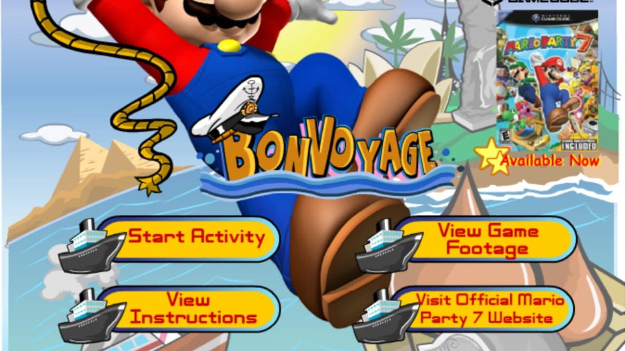 Mario Party 7 Bon Voyage screenshot 1
