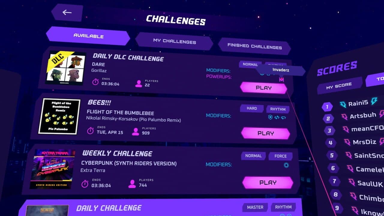 Synth Riders: Challenges+ Update thumbnail 2