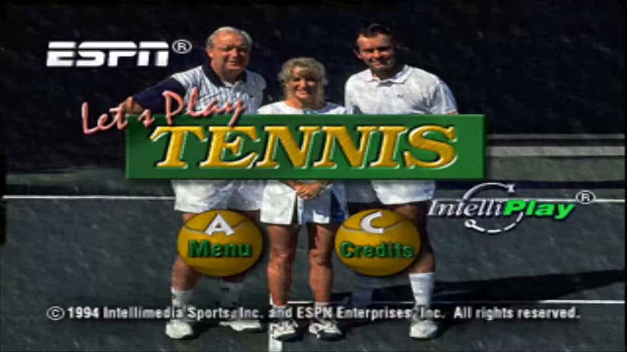 ESPN Let's Play Tennis screenshot 1