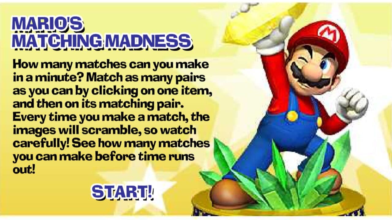 Mario's Matching Madness screenshot 1
