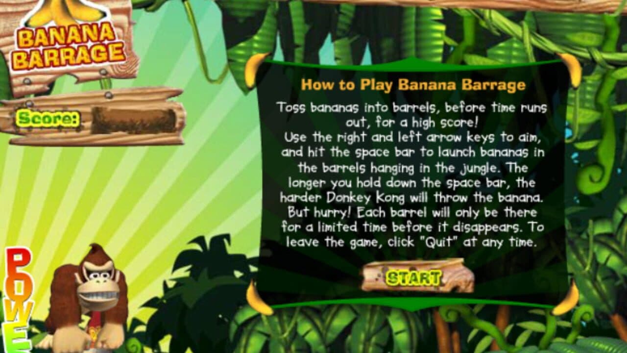 Banana Barrage screenshot 1