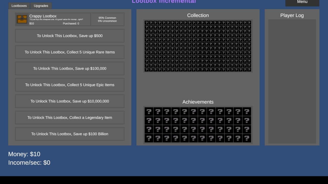 Lootbox Incremental screenshot 1
