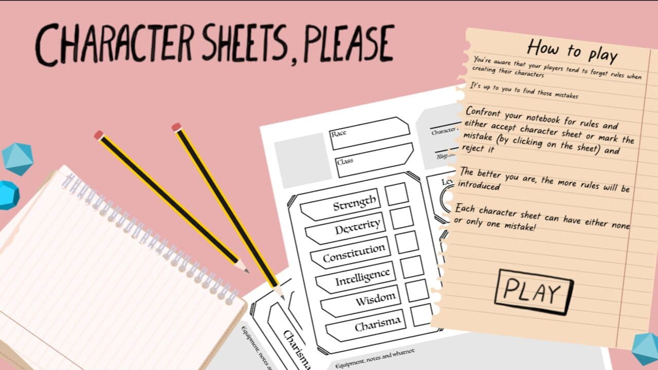 Character Sheets, Please thumbnail 2