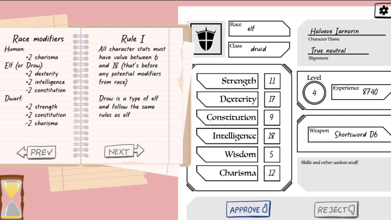 Character Sheets, Please screenshot 1