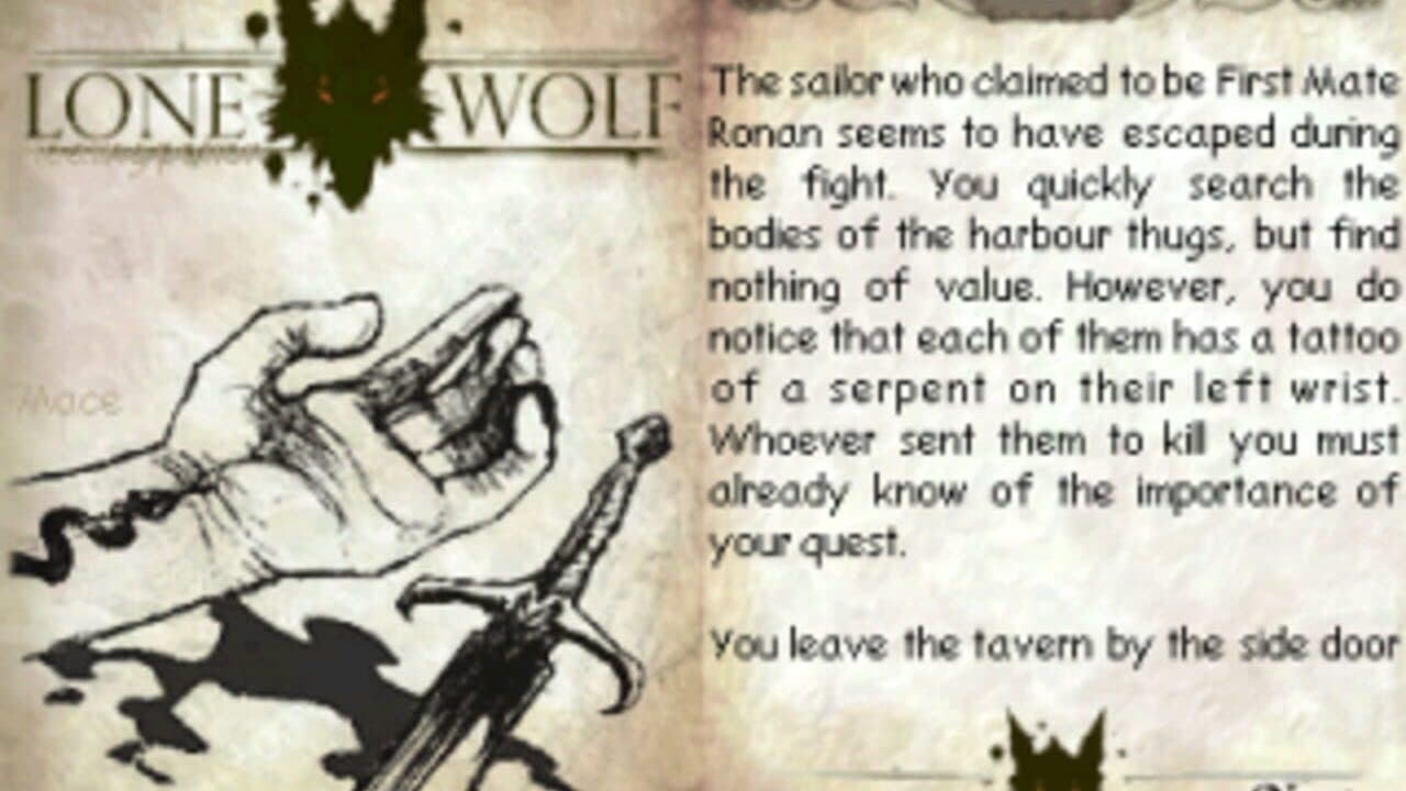 Lone Wolf DS II: Fire On The Water thumbnail 2
