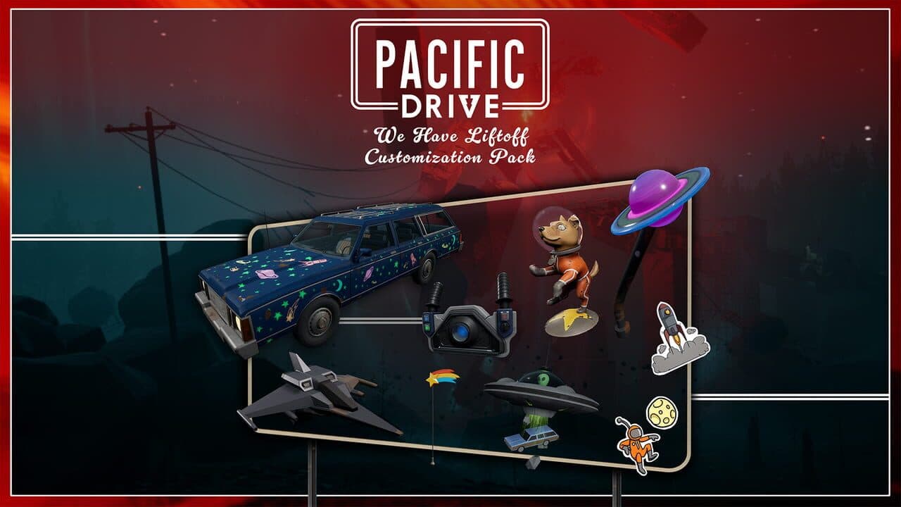 Pacific Drive: We Have Liftoff Customization Pack screenshot 1