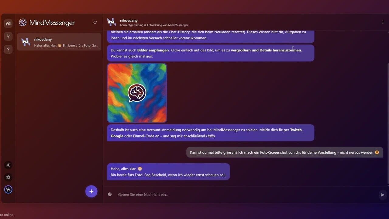 MindMessenger screenshot 1