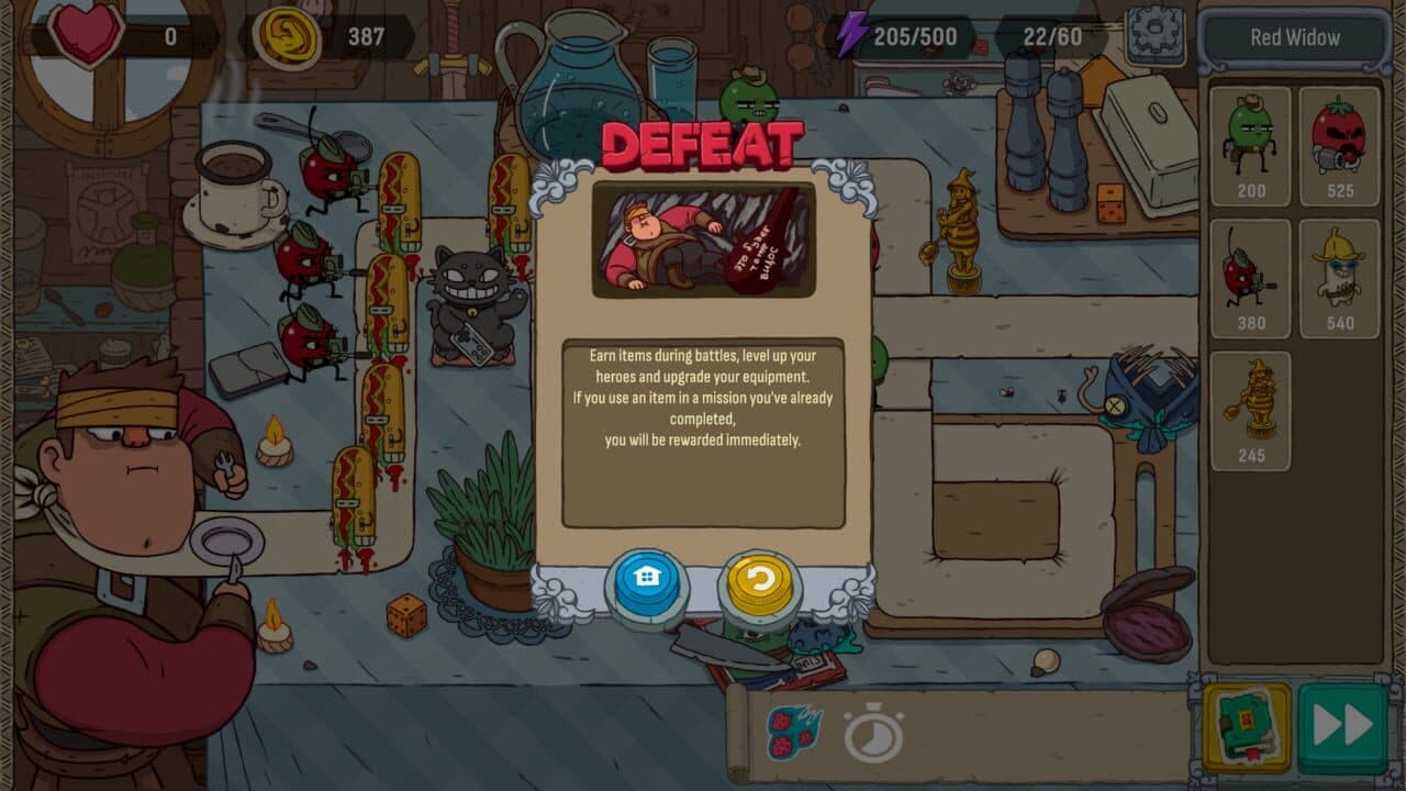 Healthy Hero: Tower Defense screenshot 1