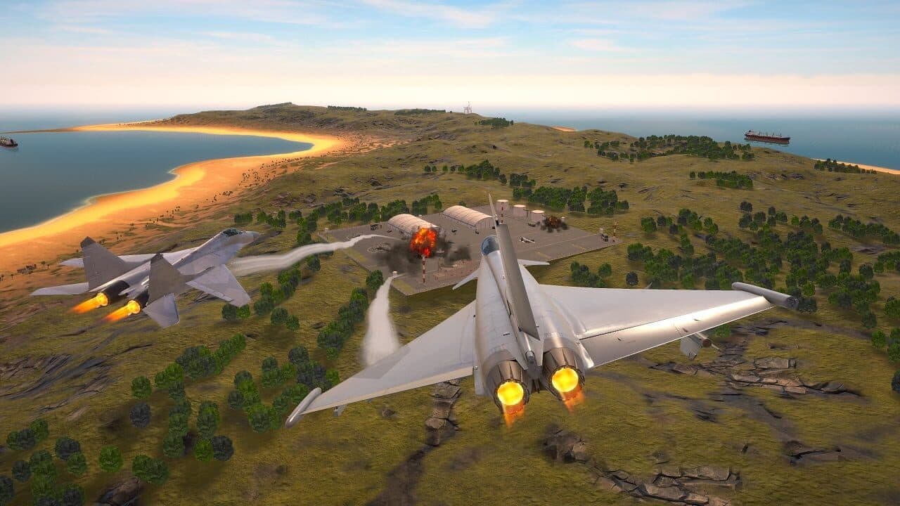 Airplane Flight Simulator: Combat Zone thumbnail 2