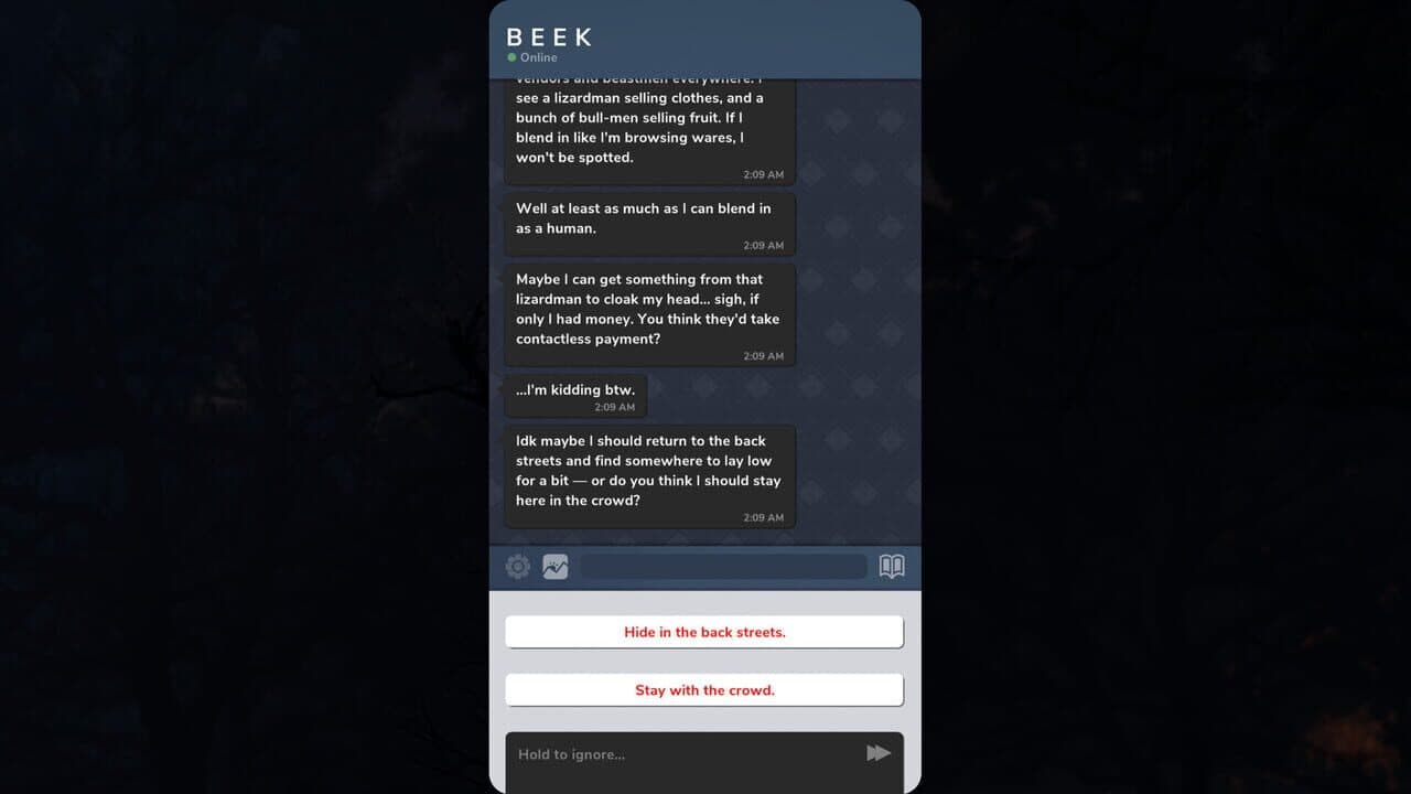 Beek: Familiar Spirit - Remastered screenshot 1