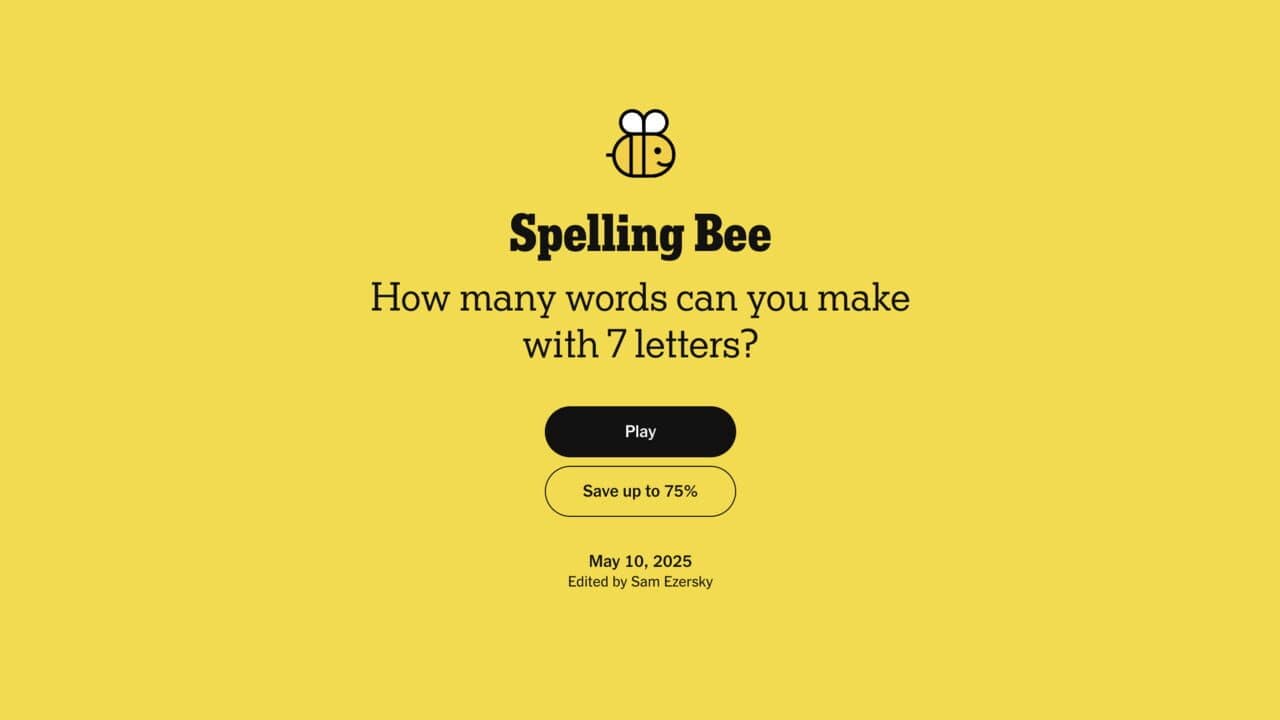 Spelling Bee thumbnail 3