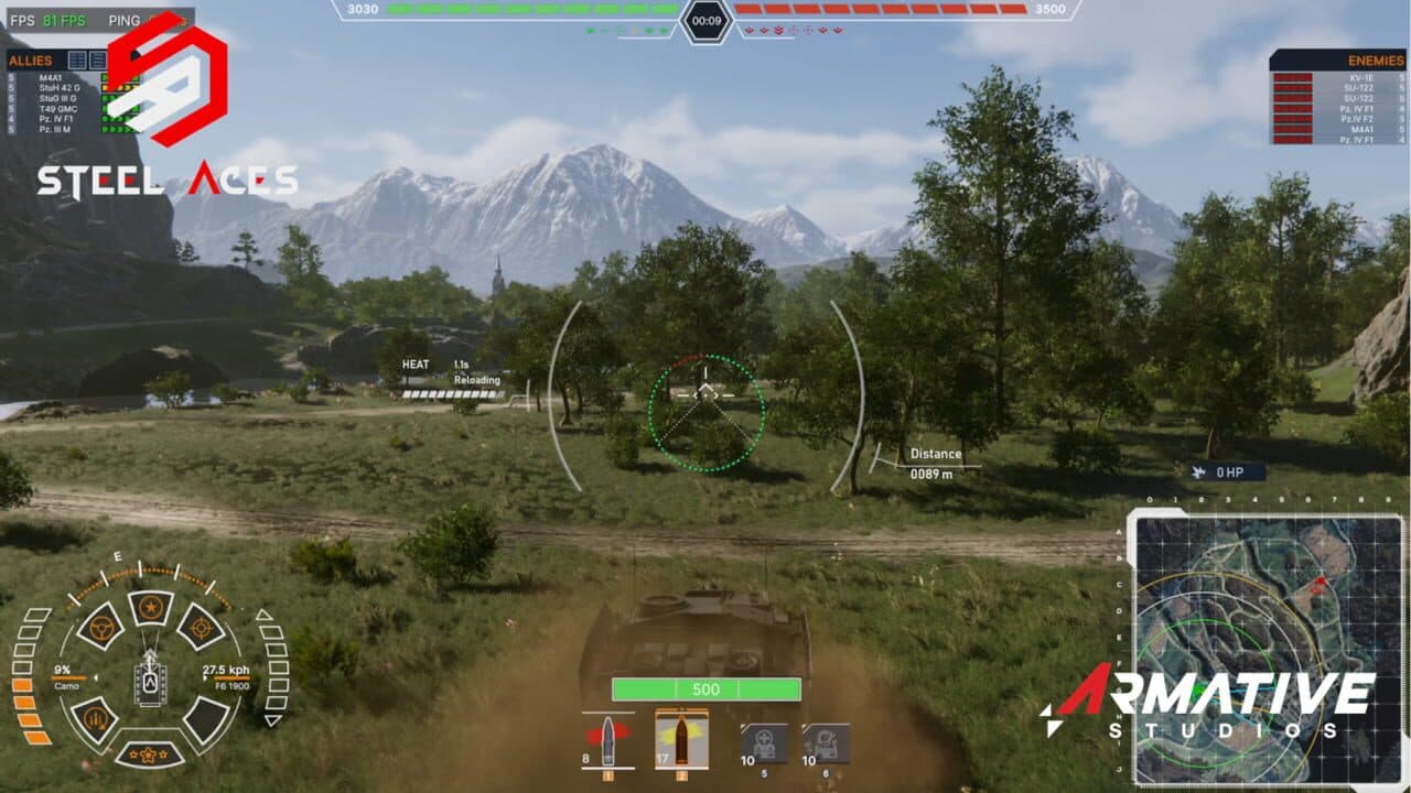 Steel Aces screenshot 1