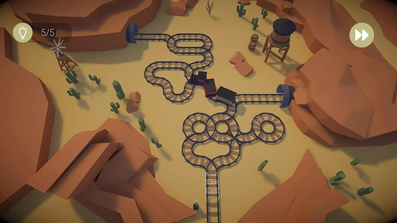 Trainlax: Railway Puzzle Simulator screenshot 1