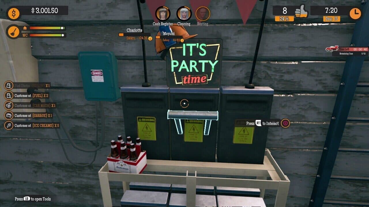 Gas Station Simulator, Can Touch This DLC and Party Time DLC Bundle thumbnail 7