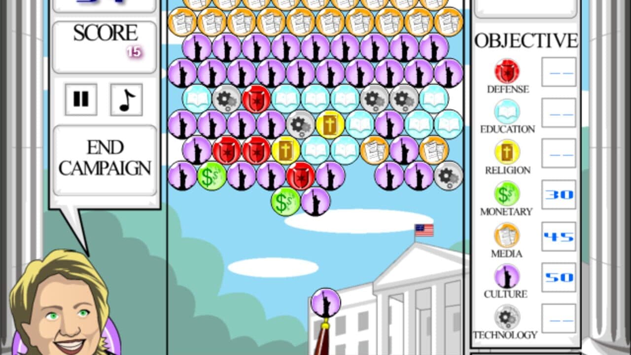 Hillary Race for the White House screenshot 1