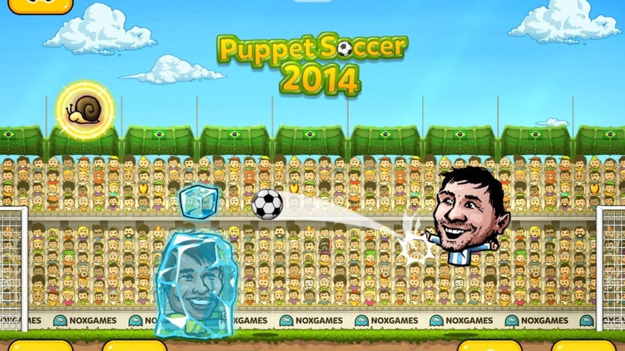Puppet Soccer 2014 screenshot 1