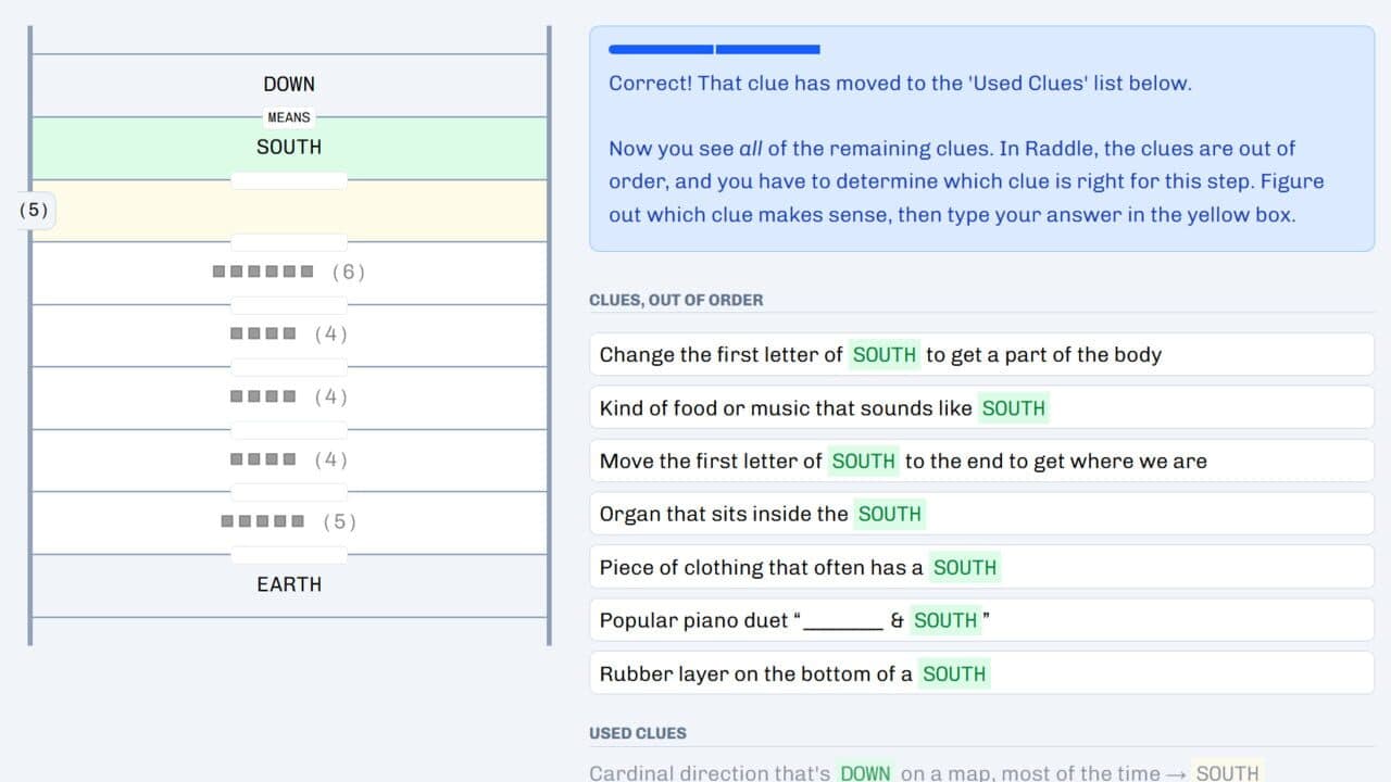 Raddle screenshot 1