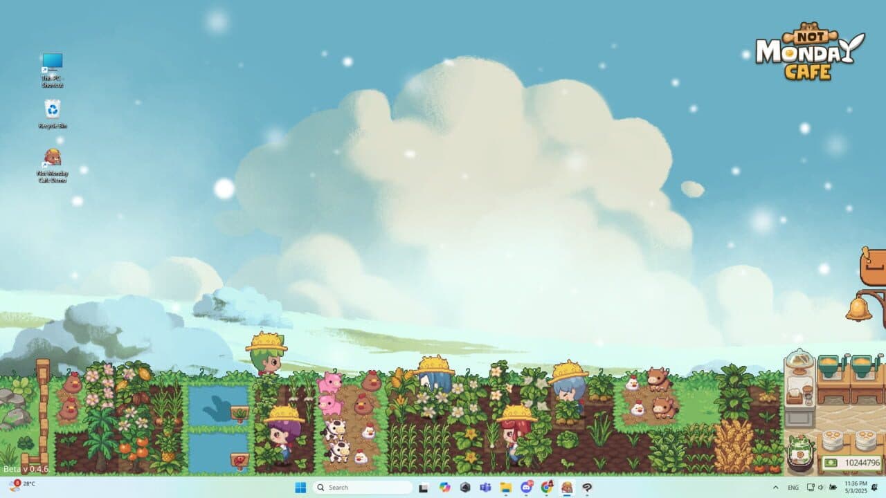 Not Monday Cafe screenshot 1