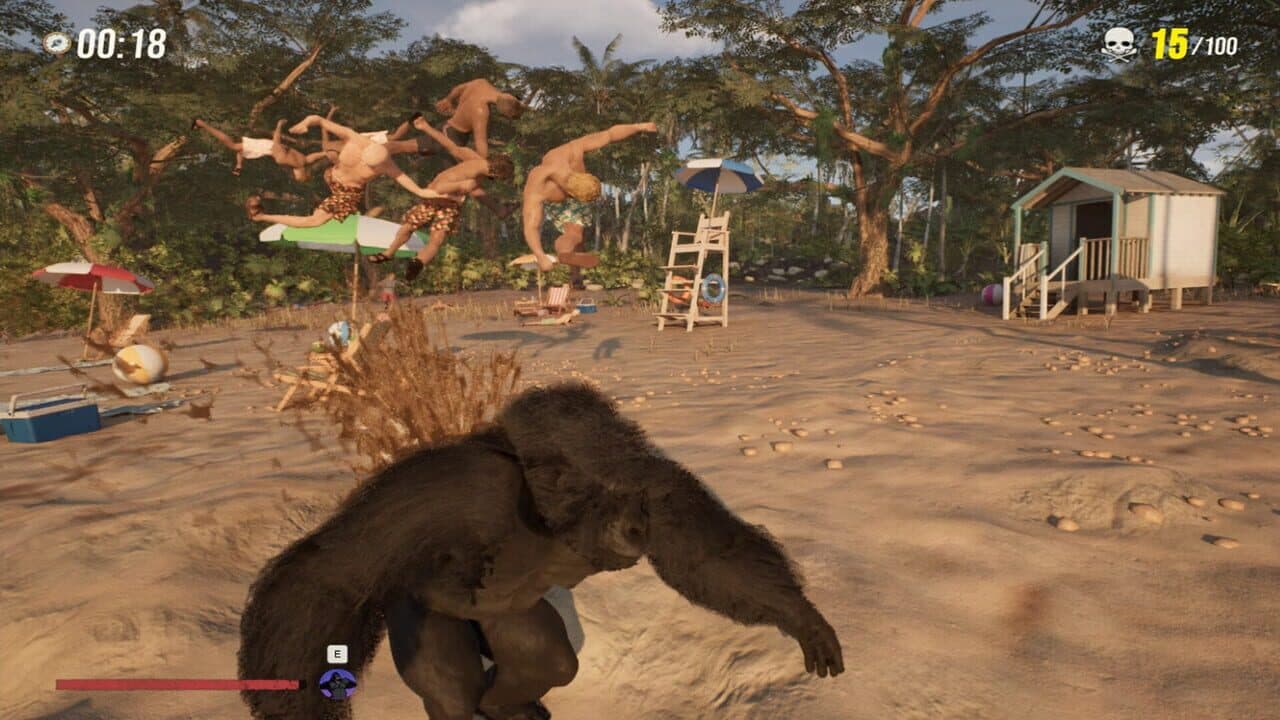 Gorilla Vs 100 Men screenshot 1