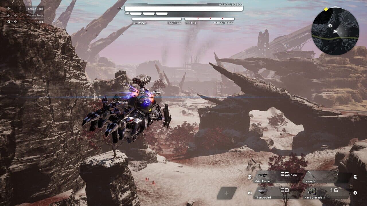 Daemon x Machina: Titanic Scion screenshot 1