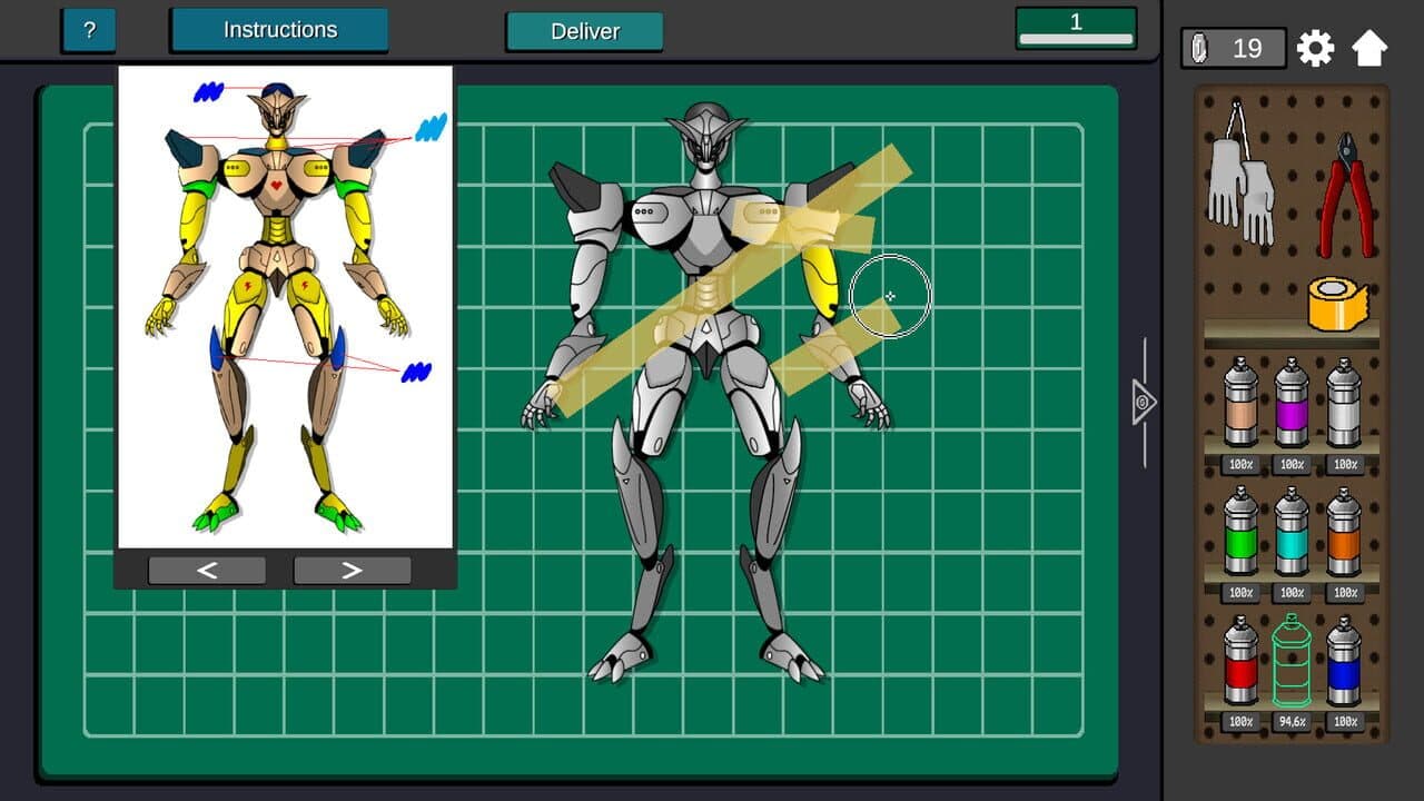 Mech Assembler: Model Kit Builder Simulator screenshot 1