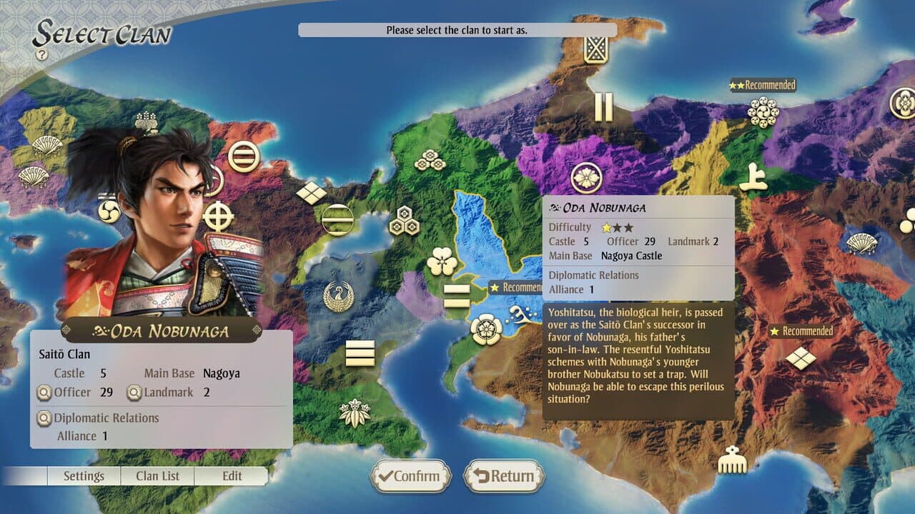 Nobunaga's Ambition: Awakening - Set of 6 Scenarios screenshot 1