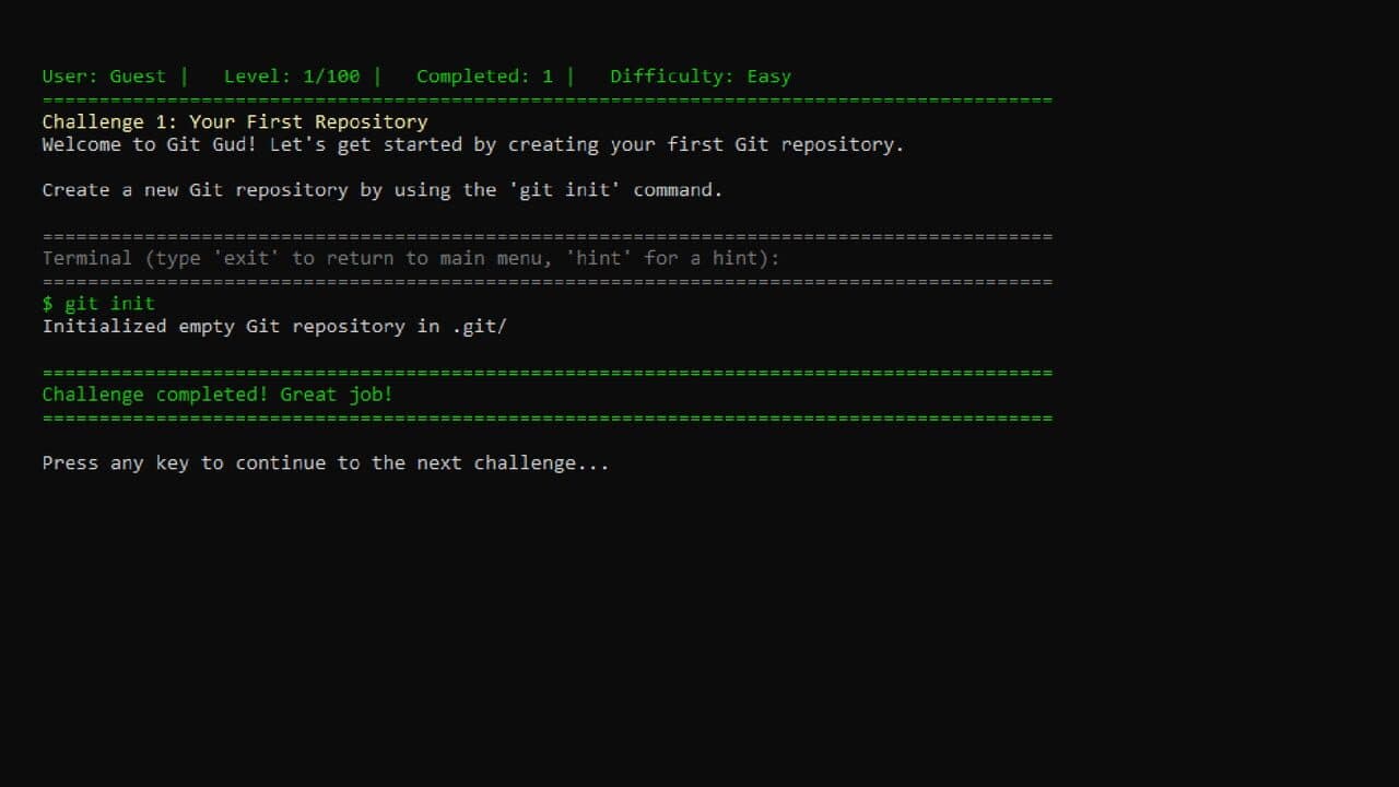 Git Gud screenshot 1