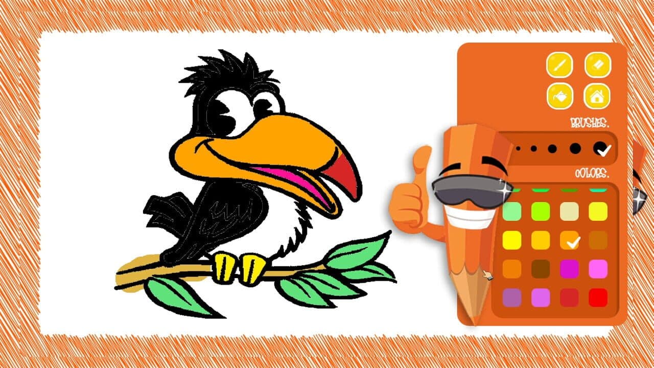 Bird Coloring screenshot 1