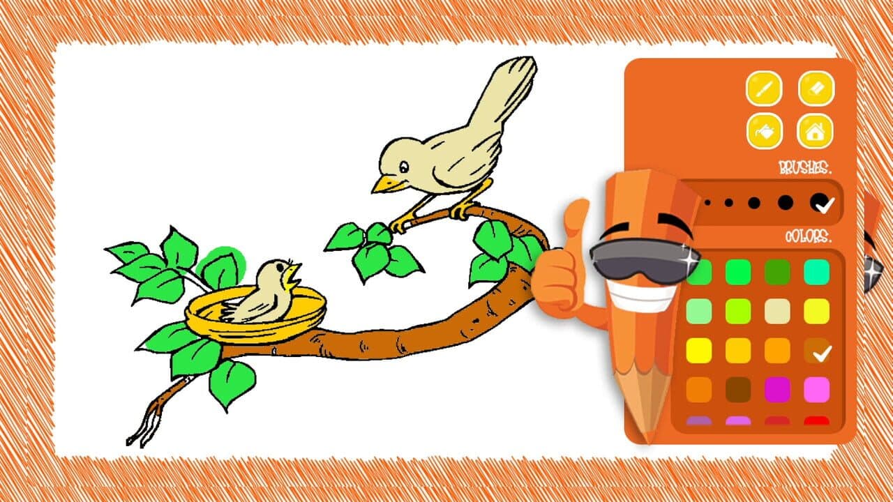 Bird Coloring thumbnail 3