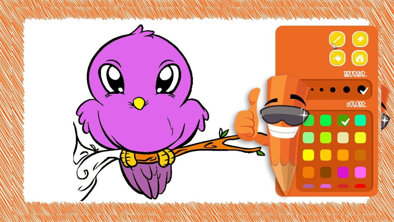 Bird Coloring thumbnail 4