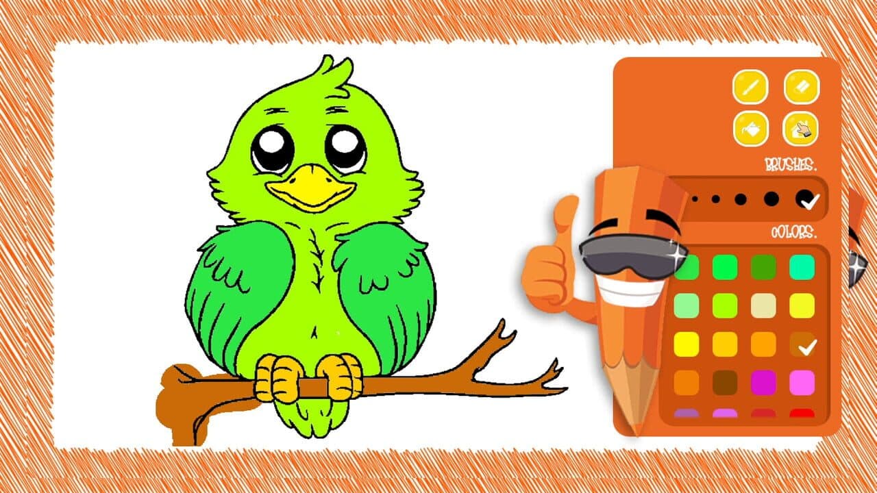 Bird Coloring thumbnail 6