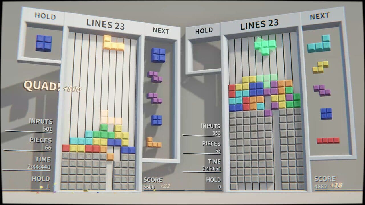 Quadra Break Tetris screenshot 1