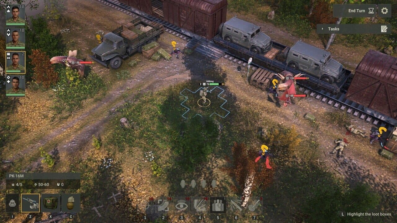 Future War Tactics: SOF vs. Alien Invasion - Turn-based Strategy screenshot 1