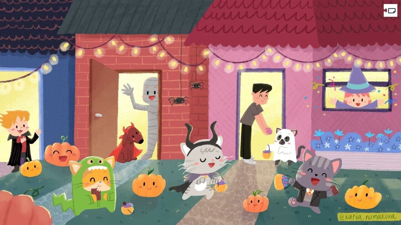 Buddy and Friends on Halloween thumbnail 5