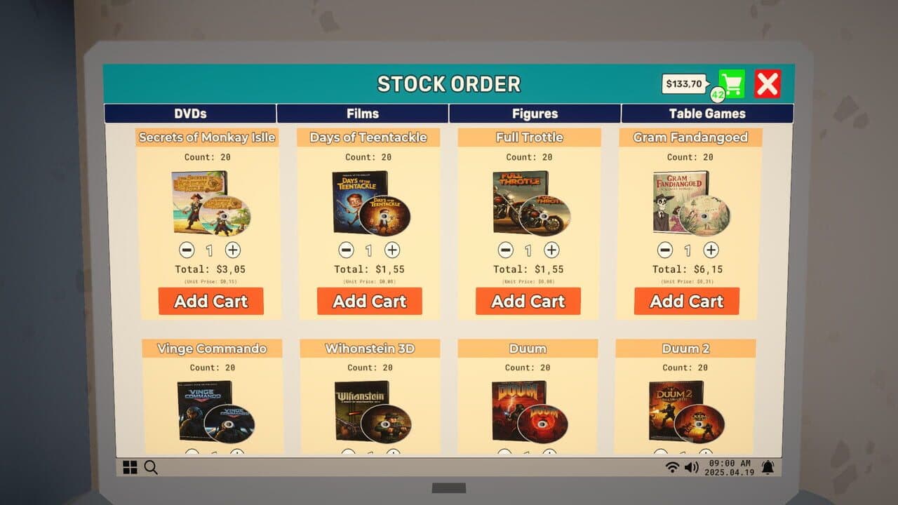 DVD Store Simulator thumbnail 5